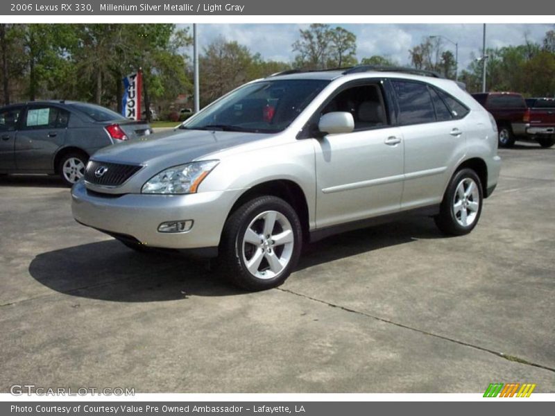 Millenium Silver Metallic / Light Gray 2006 Lexus RX 330