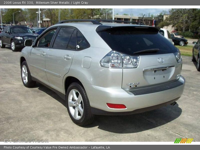 Millenium Silver Metallic / Light Gray 2006 Lexus RX 330