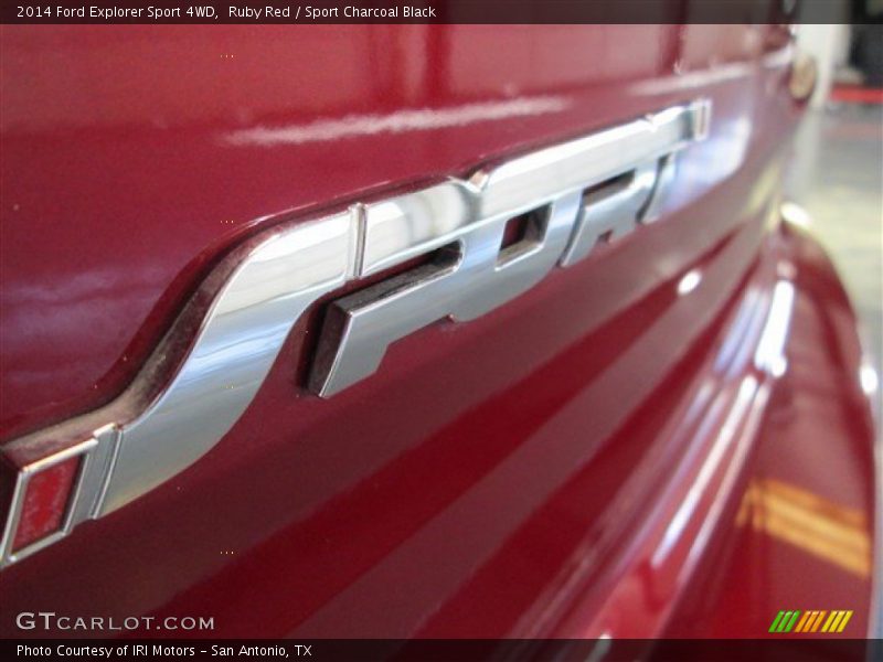 Ruby Red / Sport Charcoal Black 2014 Ford Explorer Sport 4WD