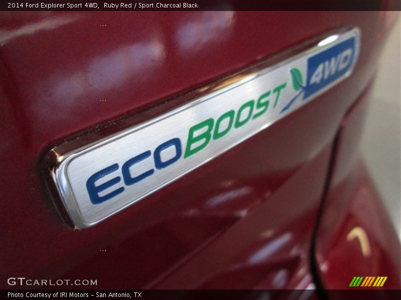 Ruby Red / Sport Charcoal Black 2014 Ford Explorer Sport 4WD