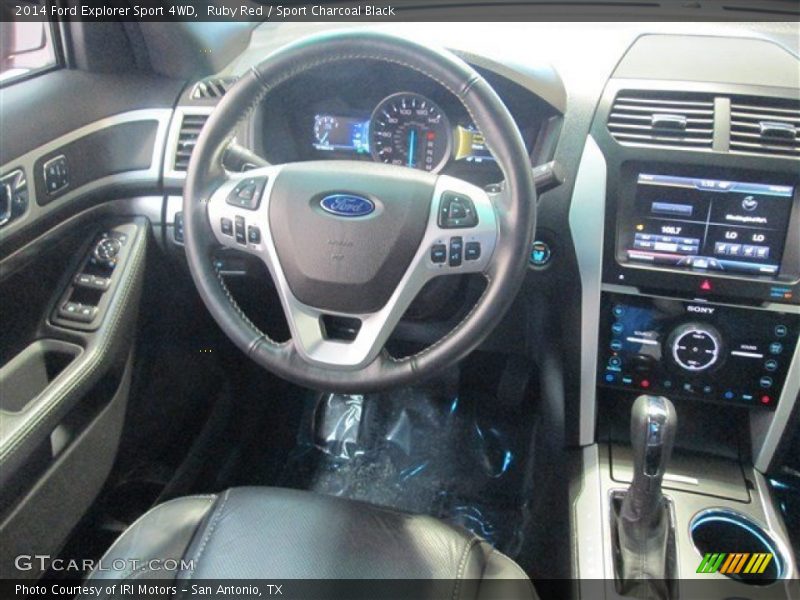 Ruby Red / Sport Charcoal Black 2014 Ford Explorer Sport 4WD