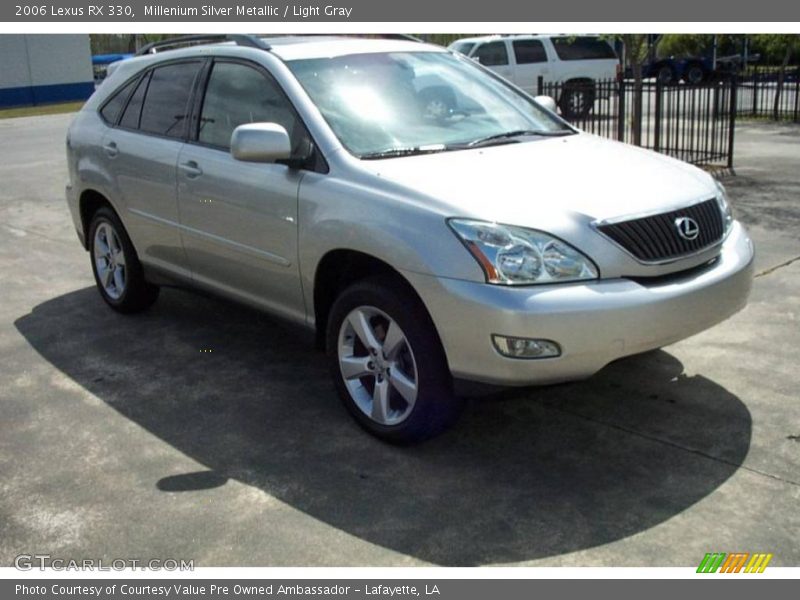 Millenium Silver Metallic / Light Gray 2006 Lexus RX 330