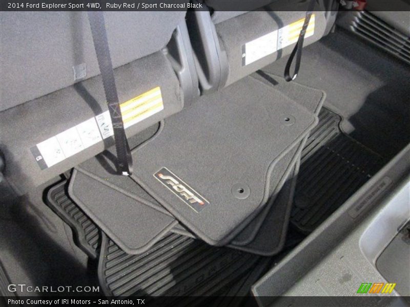 Ruby Red / Sport Charcoal Black 2014 Ford Explorer Sport 4WD