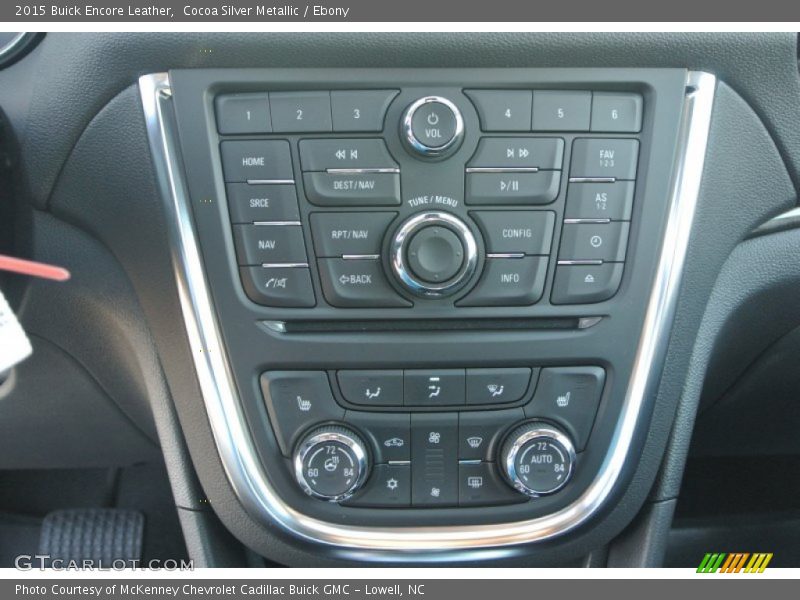Cocoa Silver Metallic / Ebony 2015 Buick Encore Leather