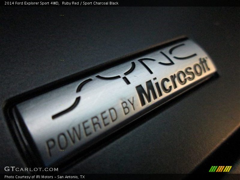 Ruby Red / Sport Charcoal Black 2014 Ford Explorer Sport 4WD