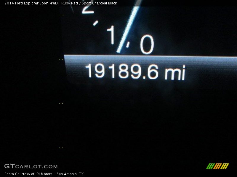 Ruby Red / Sport Charcoal Black 2014 Ford Explorer Sport 4WD