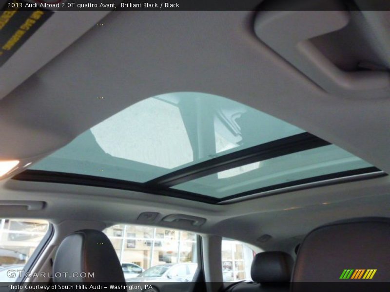 Sunroof of 2013 Allroad 2.0T quattro Avant