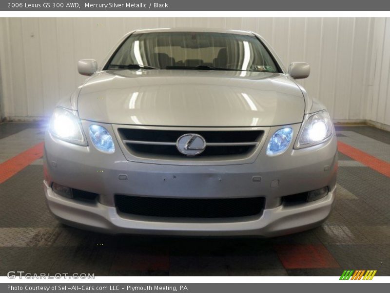 Mercury Silver Metallic / Black 2006 Lexus GS 300 AWD