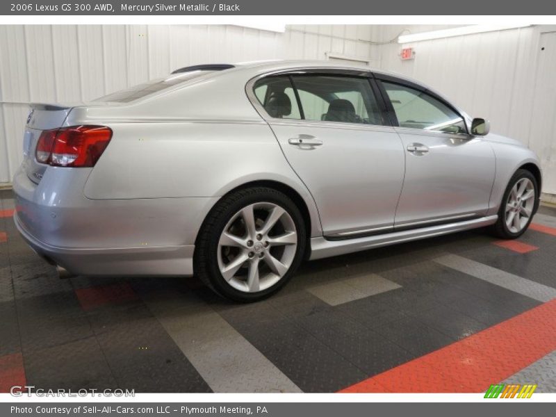 Mercury Silver Metallic / Black 2006 Lexus GS 300 AWD