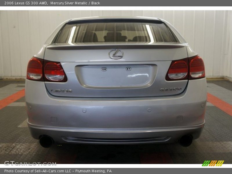 Mercury Silver Metallic / Black 2006 Lexus GS 300 AWD