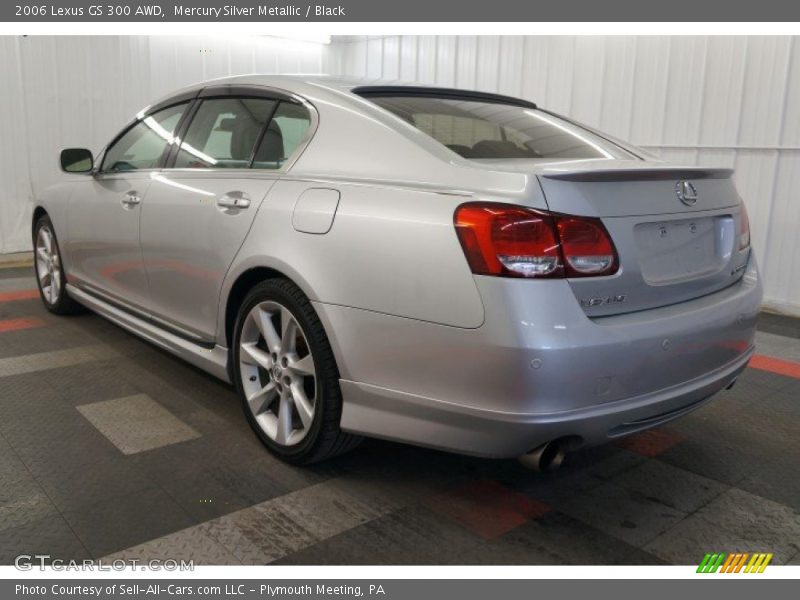 Mercury Silver Metallic / Black 2006 Lexus GS 300 AWD