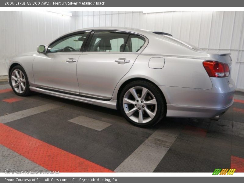 Mercury Silver Metallic / Black 2006 Lexus GS 300 AWD