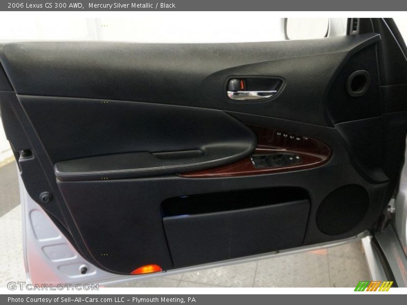 Mercury Silver Metallic / Black 2006 Lexus GS 300 AWD