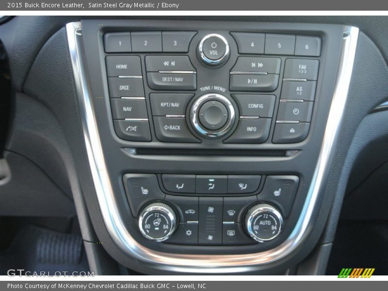 Controls of 2015 Encore Leather