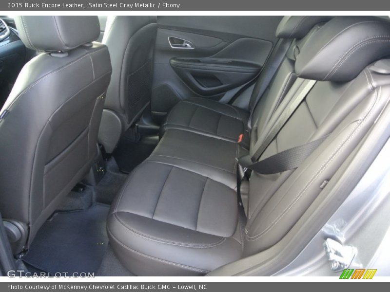 Satin Steel Gray Metallic / Ebony 2015 Buick Encore Leather