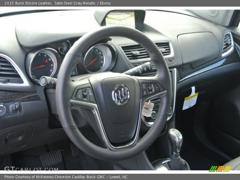 Dashboard of 2015 Encore Leather