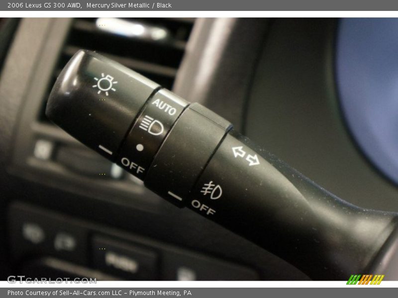 Mercury Silver Metallic / Black 2006 Lexus GS 300 AWD