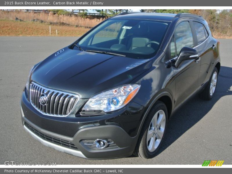 Carbon Black Metallic / Ebony 2015 Buick Encore Leather