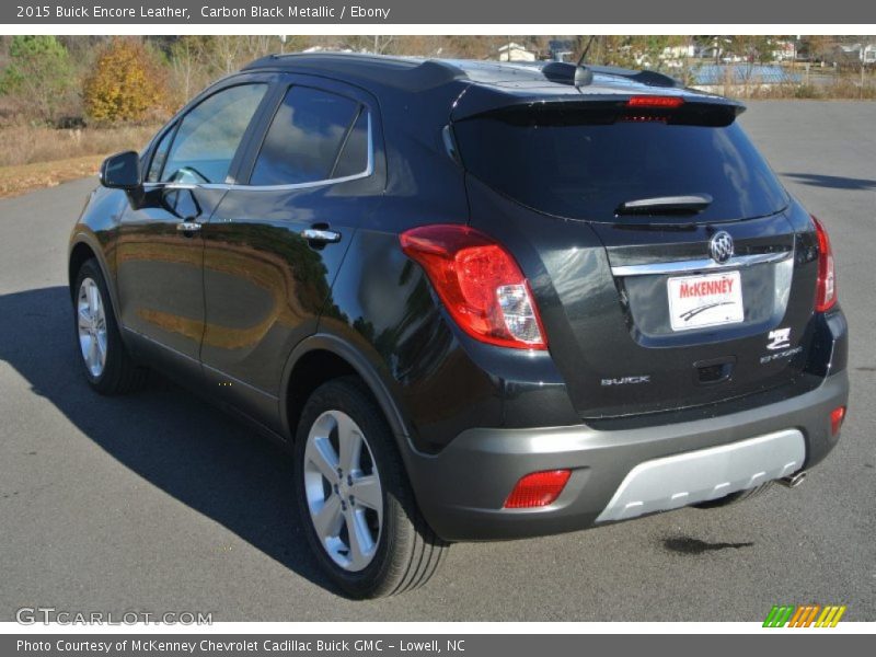 Carbon Black Metallic / Ebony 2015 Buick Encore Leather