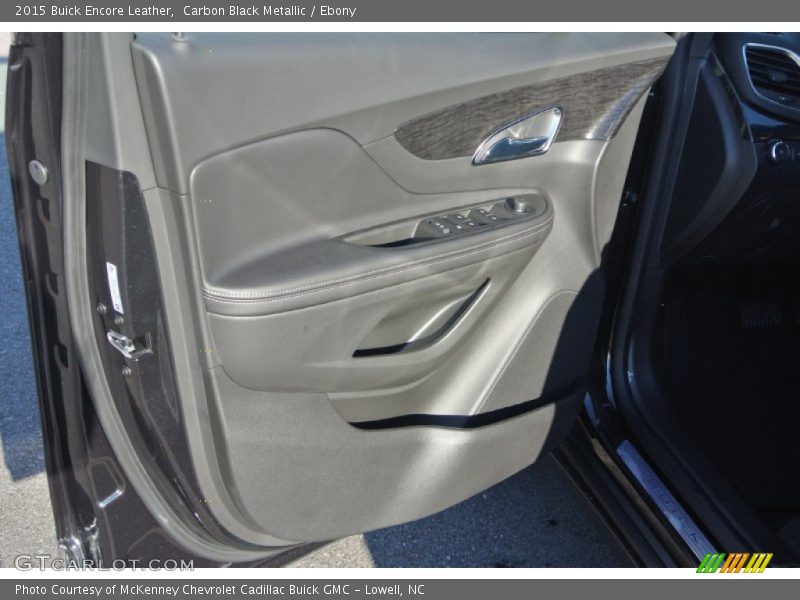 Carbon Black Metallic / Ebony 2015 Buick Encore Leather