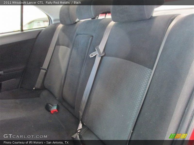 Rally Red Metallic / Black 2011 Mitsubishi Lancer GTS