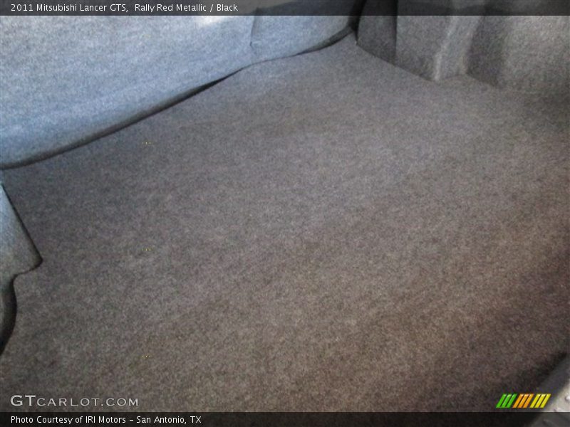 Rally Red Metallic / Black 2011 Mitsubishi Lancer GTS