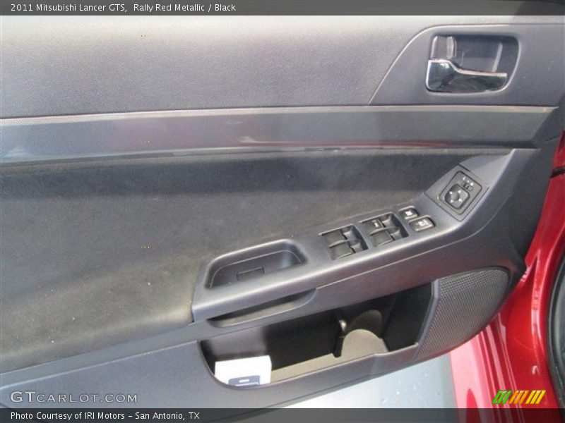 Rally Red Metallic / Black 2011 Mitsubishi Lancer GTS
