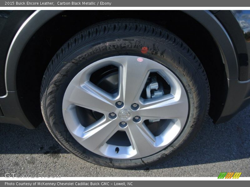 Carbon Black Metallic / Ebony 2015 Buick Encore Leather