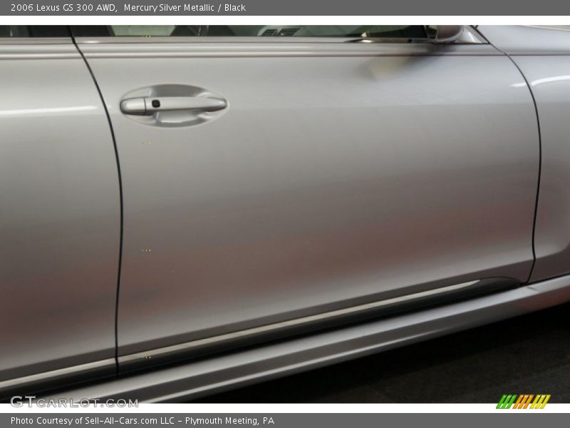 Mercury Silver Metallic / Black 2006 Lexus GS 300 AWD