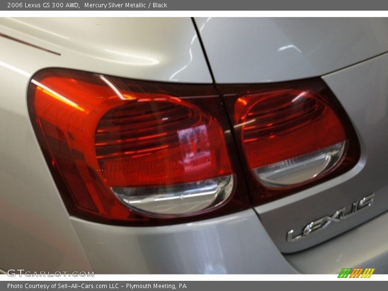 Mercury Silver Metallic / Black 2006 Lexus GS 300 AWD