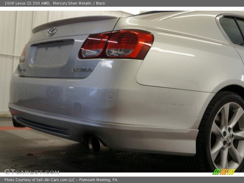 Mercury Silver Metallic / Black 2006 Lexus GS 300 AWD