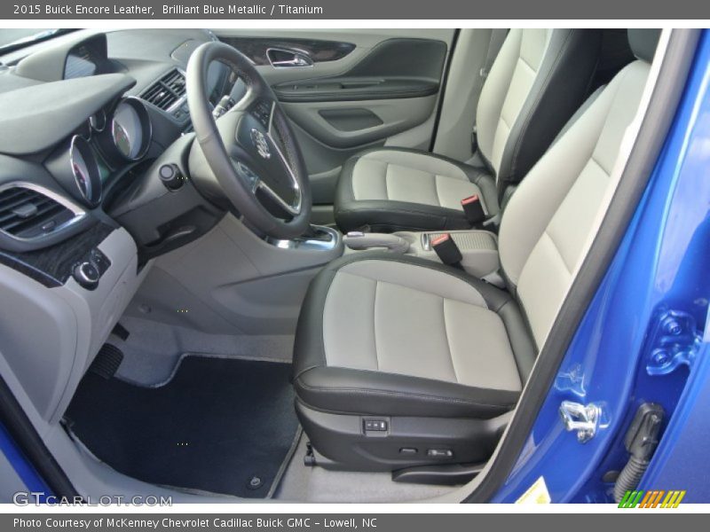 Front Seat of 2015 Encore Leather