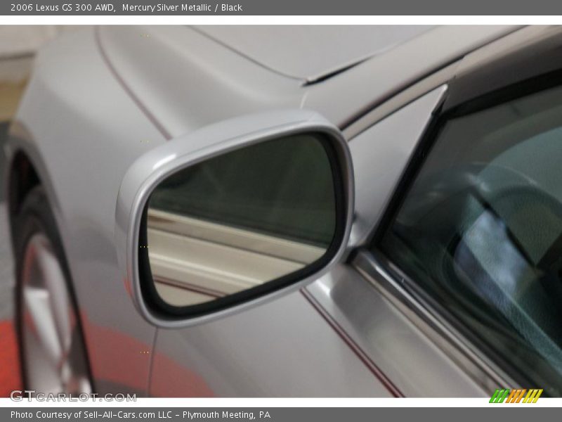 Mercury Silver Metallic / Black 2006 Lexus GS 300 AWD