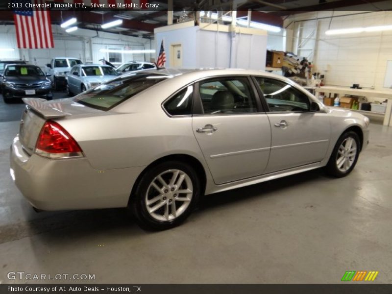 Silver Ice Metallic / Gray 2013 Chevrolet Impala LTZ