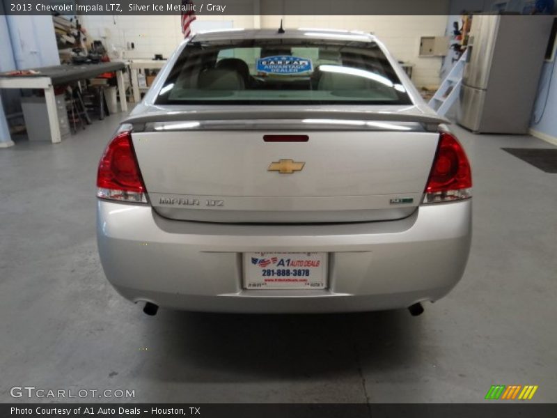 Silver Ice Metallic / Gray 2013 Chevrolet Impala LTZ