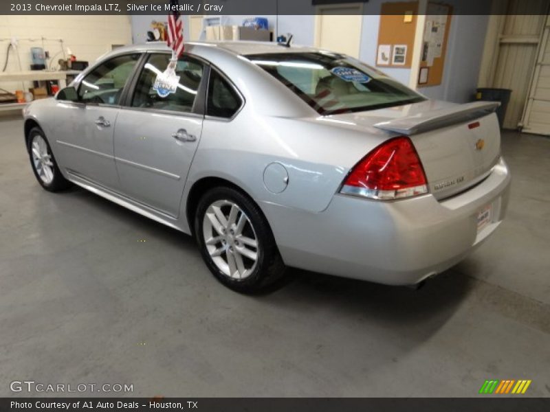 Silver Ice Metallic / Gray 2013 Chevrolet Impala LTZ
