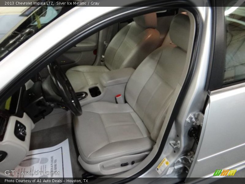 Silver Ice Metallic / Gray 2013 Chevrolet Impala LTZ