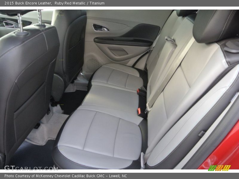 Rear Seat of 2015 Encore Leather