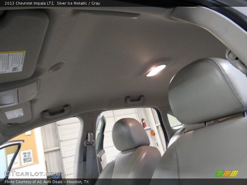 Silver Ice Metallic / Gray 2013 Chevrolet Impala LTZ