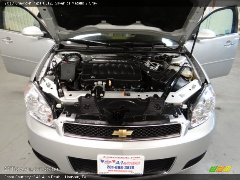 Silver Ice Metallic / Gray 2013 Chevrolet Impala LTZ