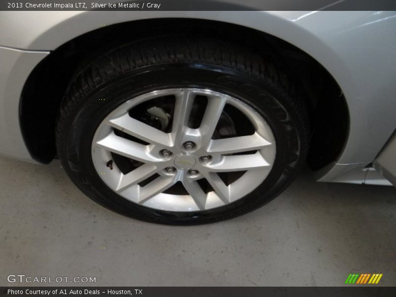 Silver Ice Metallic / Gray 2013 Chevrolet Impala LTZ