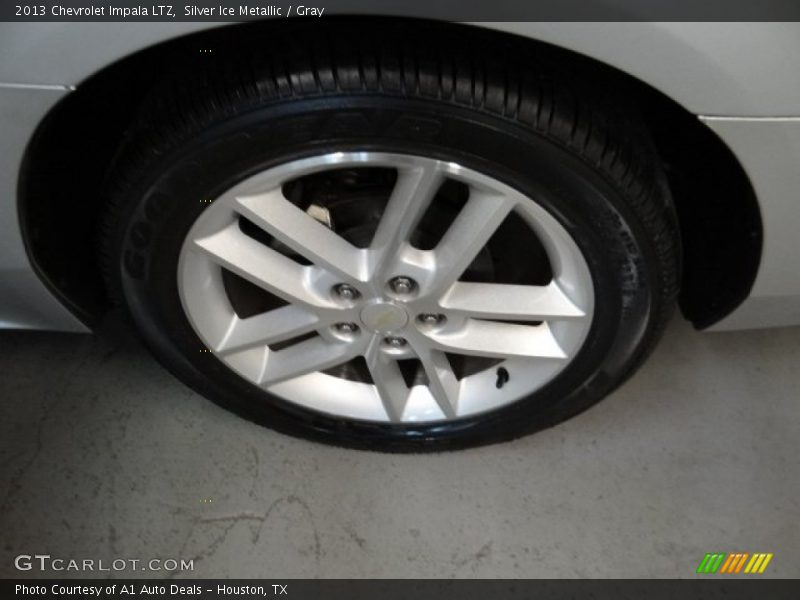 Silver Ice Metallic / Gray 2013 Chevrolet Impala LTZ