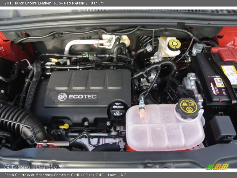  2015 Encore Leather Engine - 1.4 Liter Turbocharged DOHC 16-Valve VVT ECOTEC 4 Cylinder