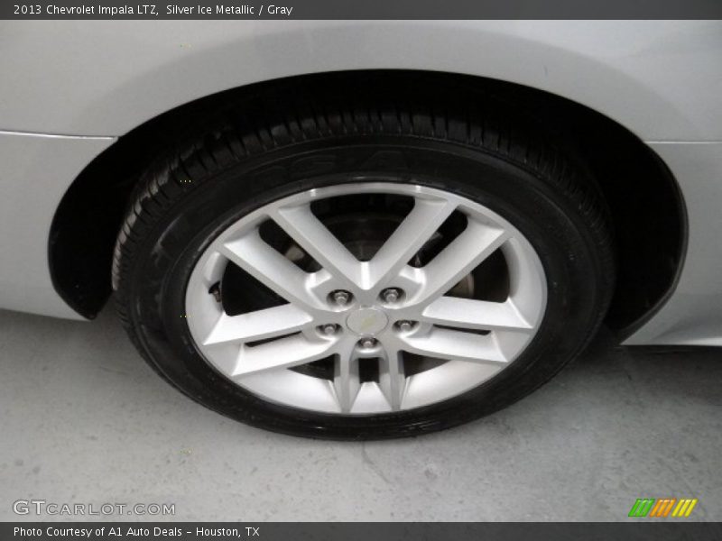Silver Ice Metallic / Gray 2013 Chevrolet Impala LTZ