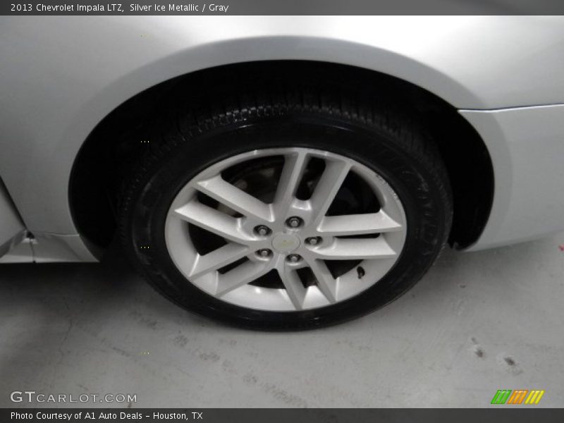 Silver Ice Metallic / Gray 2013 Chevrolet Impala LTZ