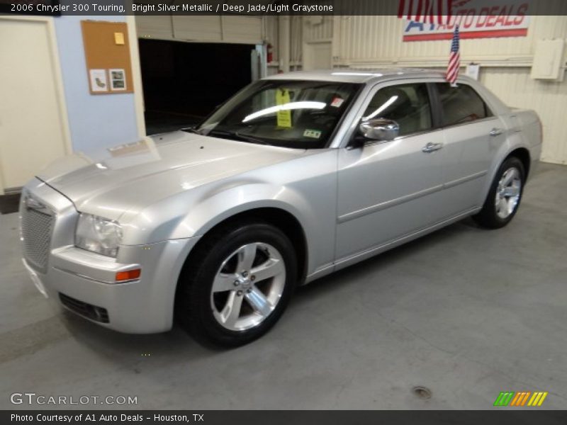 Bright Silver Metallic / Deep Jade/Light Graystone 2006 Chrysler 300 Touring