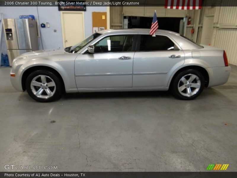 Bright Silver Metallic / Deep Jade/Light Graystone 2006 Chrysler 300 Touring