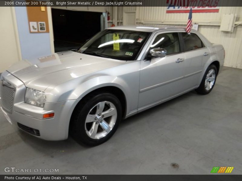 Bright Silver Metallic / Deep Jade/Light Graystone 2006 Chrysler 300 Touring