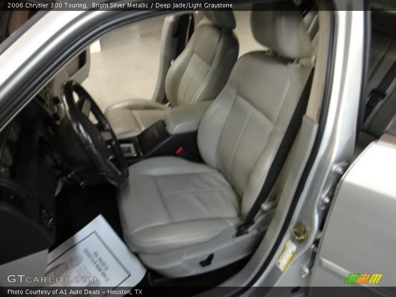 Bright Silver Metallic / Deep Jade/Light Graystone 2006 Chrysler 300 Touring