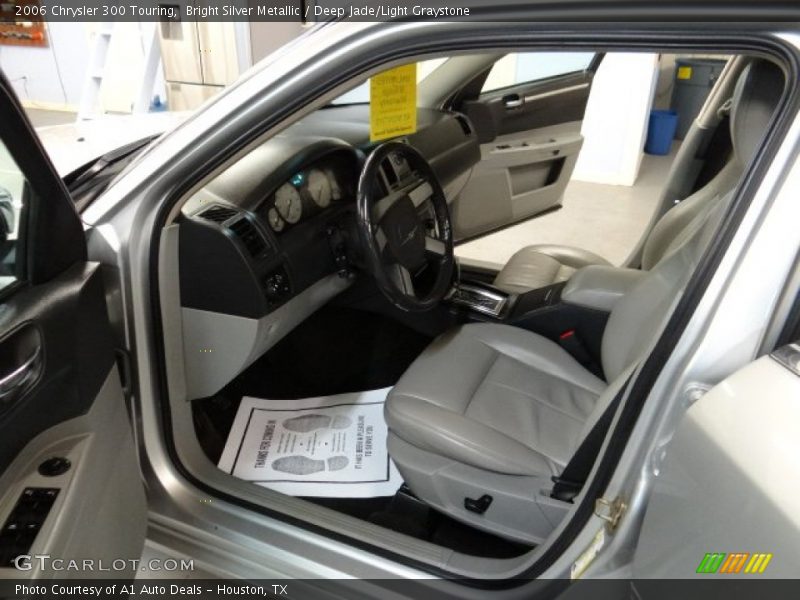 Bright Silver Metallic / Deep Jade/Light Graystone 2006 Chrysler 300 Touring